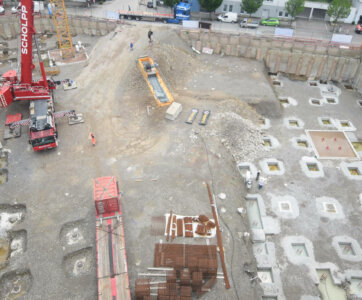 Hochbaustart am City Carré in Böblingen