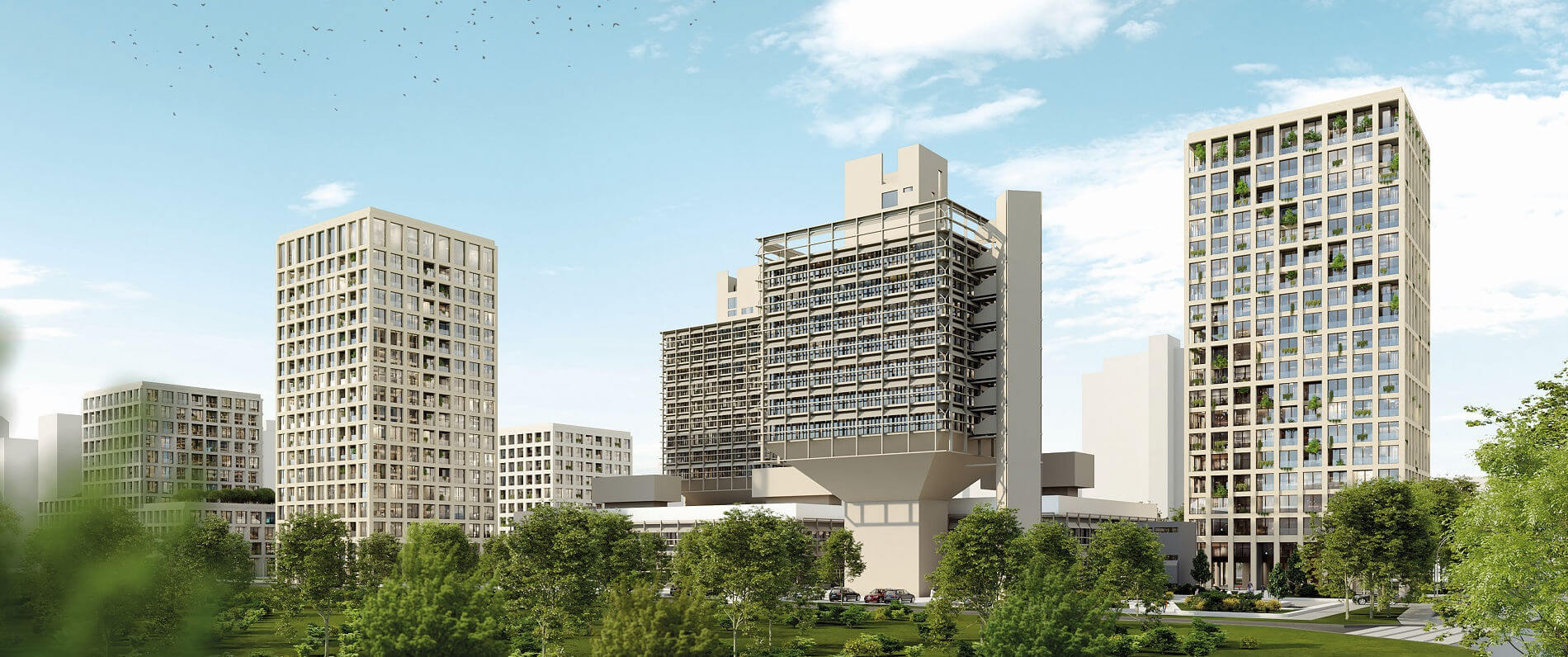 Olivetti Campus in Frankfurt Projekte