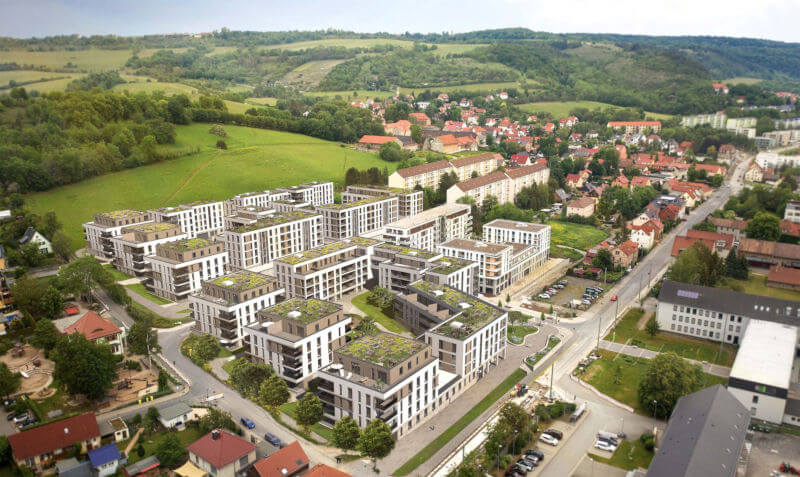 Das Quartier „Wohnen am Mönchsberg“ in Jena