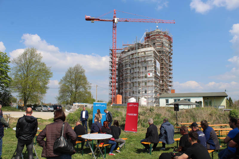 Richtfest in Delitzsch