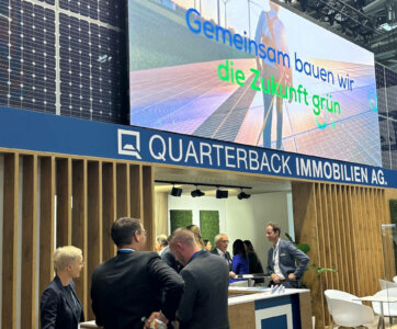 Die QUARTERBACK Immobilien AG auf der EXPO REAL 2023.