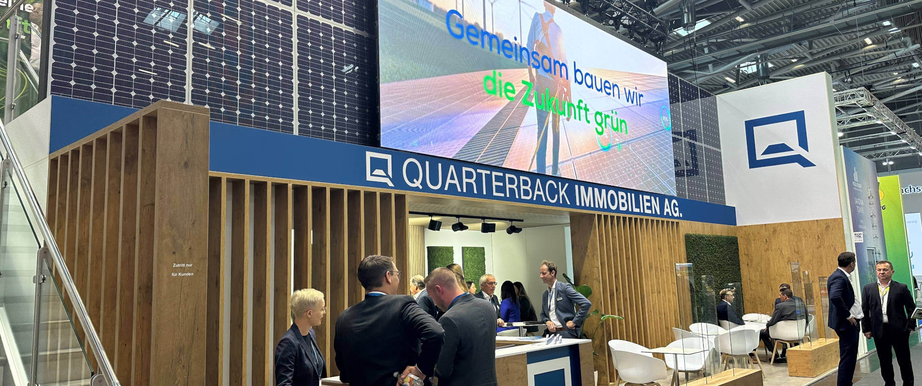 Die QUARTERBACK Immobilien AG auf der EXPO REAL 2023.